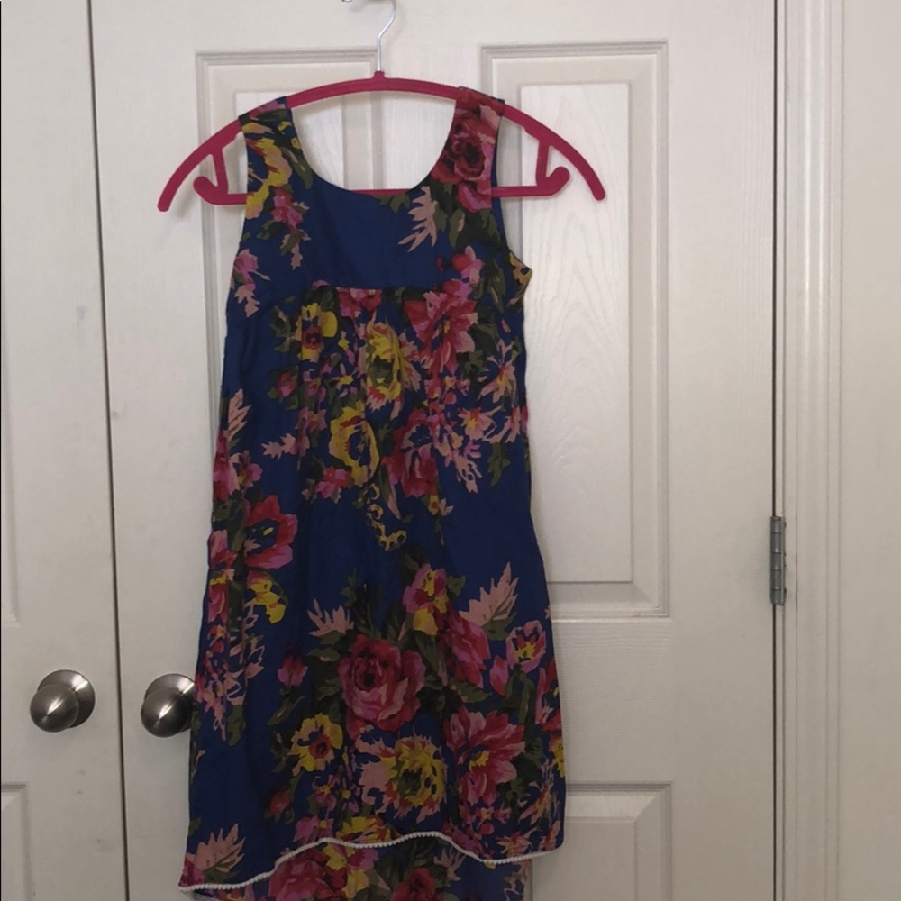 A.T.U.N blue floral print dress